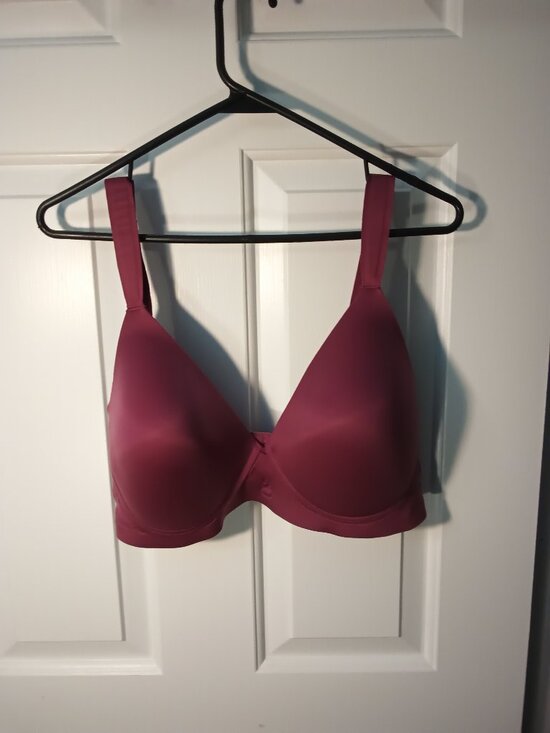 Bali Other - Bali Brand Smooth Molded T-Shirt Bra in Burgundy Size 2X